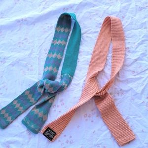 ☆Set- 1960's Skinny Ties☆